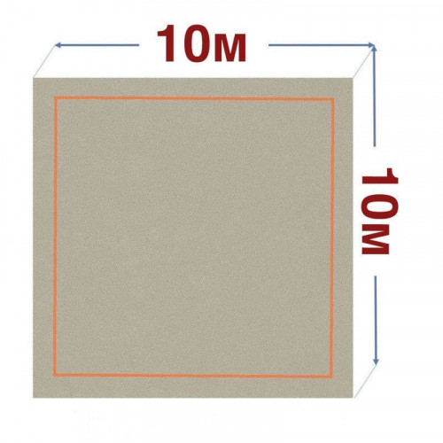 Ковер для художественной гимнастики (тренировочный) 10x10м